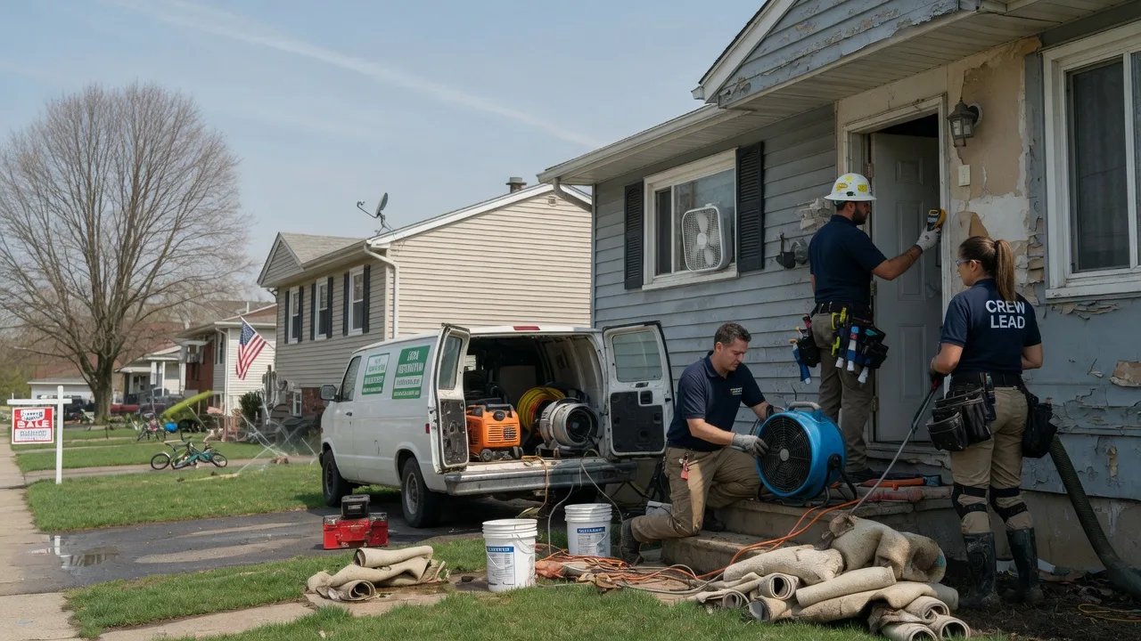 Flood Cleanup in Whitinsville, MA near me