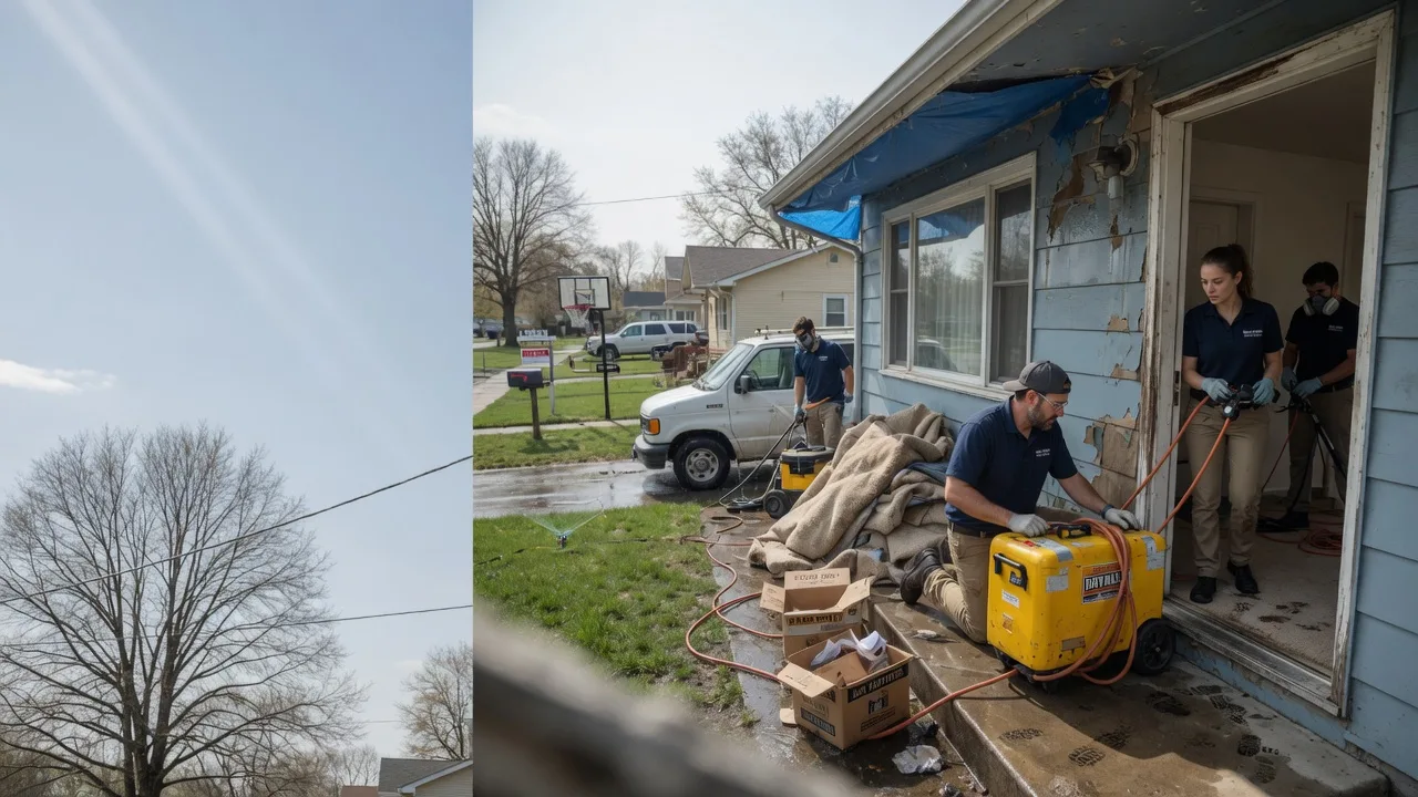 Basement Flood Cleanup in Whitinsville, MA near me